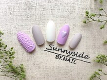 サニーサイド 梅田(Sunny side)/ハートニットネイル
