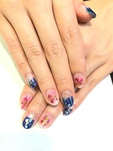 アース ネイルアイラッシュ 前橋店(EARTH Nail&Eyelash)/ニュアンスネイル￥8000