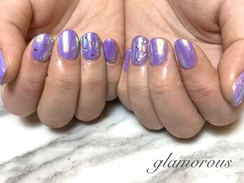 ネイルグラマラス 西新井店/《パラジェル》上品 シンプル