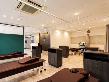 えなわせ接骨院 北33条院/広々とした院内で心も体もケア♪