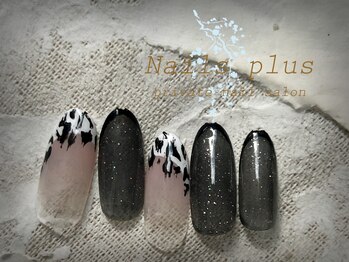 ネイルズプラス(nails plus)/レオパフラッシュネイル