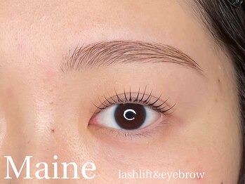 メイン(Maine)/まつげパーマ+アイブロウ眉WAX