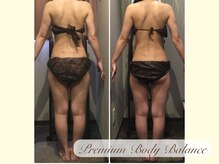 プレミアムボディバランス 銀座(Premium Body Balance)/施術結果