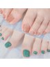 Foot◆ワンカラー【オフ/ケア込み】