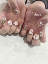 フェルーチェ(Feluce.)/キラキラ平成ネイル