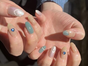 ゲンティアナ(Gentiana)/ニュアンスアート　〈chiharu〉