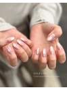 オフィスネイル◆ゴールドライン