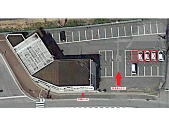 ロレインブロウ 南彦根駅前店/駐車場のご案内