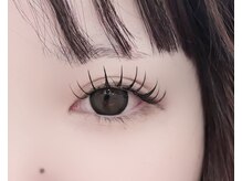 アンクロエ 心斎橋店(an chlo'e)/フラットラッシュ120本束感仕上