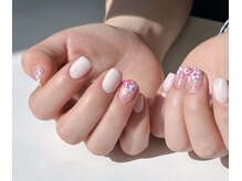 エルピス ネイル(elpis nail)の雰囲気（定額オフ込￥6600♪花柄・フレンチ・タイダイなどデザイン豊富♪）