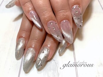 ネイルグラマラス 西新井店/《パラジェル》マグネットネイル