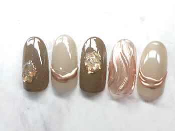 ネイルプラータ(Nail Plata)/ミラーデザイン【7780】