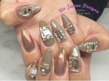 アン ジョーヌドラゴ/【自爪ネイル】ブラウンネイル