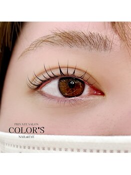 カラーズ ネイル アンド アイ(COLOR'S NAIL&EYE)/オーダーメイドまつ毛パーマ