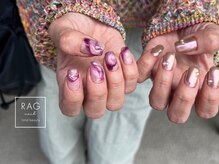 ラグ ネイル(RAG nail)/アシメネイル/ニュアンス