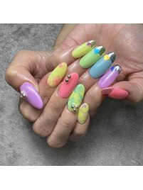 カラフルネイル