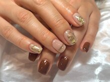 アイネイルズ 三宮店(I nails)/アシメニュアンスデザイン￥7560