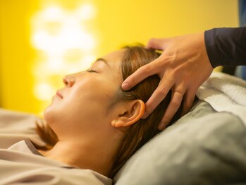 キリンの昼寝/頭皮ほぐし