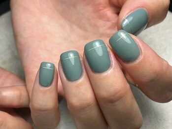 オーラリー ネイル アート メゾン(ORRERY nail art maison)/ハンド / メタルライン