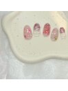 ¥7.800　桜ネイル（柴田）