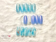 つめピスの雰囲気（ハンド定額ネイル）