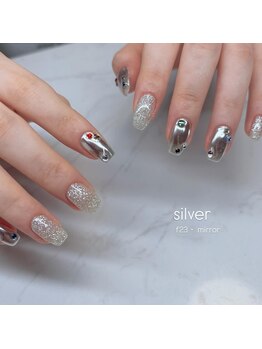 エンズネイル(O’s nail)/ミラーネイル