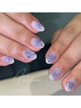 ネイルサロンオーパス(OPUS)/ターコイズネイル
