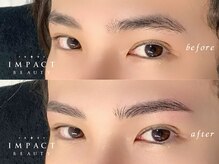 インパクト 岡山駅前サロン(IMPACT)/清潔感がアップする美眉ケア