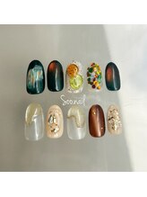 ソーネイル(Soo.nail)/1月定額ネイルシンプルデザイン
