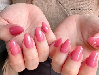 マリーネイルズ 横浜店(MARIE NAILS)の写真/《 初回オフ無料 》平日限定:ワンカラーネイル¥3980!ご予算に応じて600以上のアートをご用意
