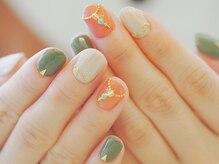 トゥデイム(TODAY'm)/秋ネイル