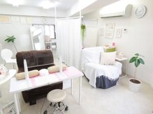 ネイルズソアラ Nail's soaraの雰囲気（感染予防対策中◎ゆったり寛ぎながらネイル＆まつげのお手入れ♪）