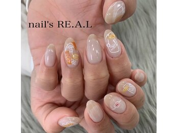 ネイルズリアル 倉敷(nail's RE.A.L)/個性的ネイル