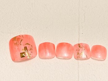 ミンクスタイル 浜松町店/【フット】モード☆オレンジ