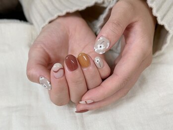 アールネイル(r.nail)/レトロフラワー