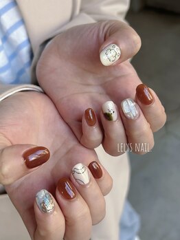 レリーズ ネイル(Lelys nail)/トレンドアート5本