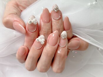 ティーアンドビー ネイルスタジオ(T&B NAIL STUDIO)/トレンドワンホンちゅるんネイル