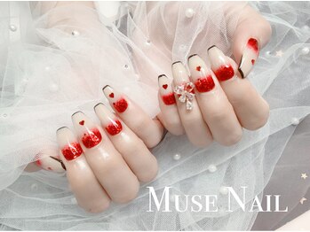 ミューズネイル(muse nail)/逆グラデーションネイル