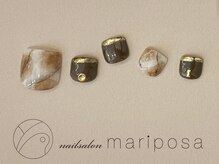 マリポッサ(mariposa)/秋フットネイル