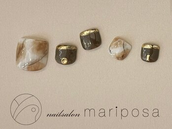 マリポッサ(mariposa)/秋フットネイル