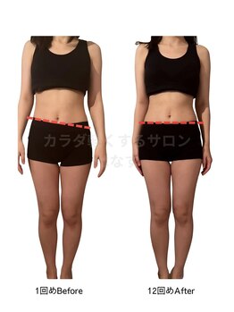 はなす/歪みを整えウエストを作る