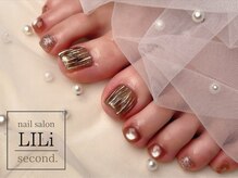 リリ セカンド(LILi second.)/練習モデル　フット親指アート
