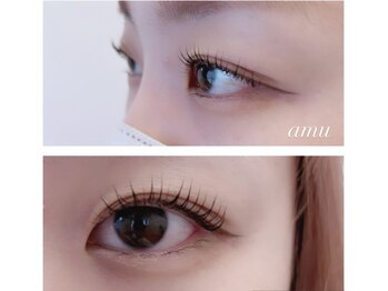 アム アイラッシュ(amu eye lash)の写真/個室でゆったり♪自然なまつげラッシュリフトで、ぱっちり可愛さを引き出す◎