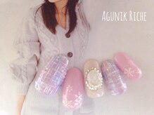 アグニークリッシェ(Agunik Riche)/【ツイードネイル】