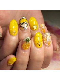 パイナップルネイル