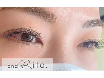 アンドリタ/マツエク：フラットラッシュ