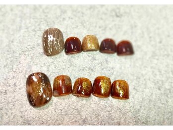 スリーレイ(Threeray)/【フット】親指 定額アート