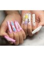 ラグボックス 心斎橋本店(LUX BOX) ロングネイル大好きです！