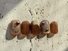 アオ おもろまち(ao.)/チョコレートネイル