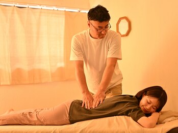 リラクゼーションハウス 晴の写真/男性も大歓迎！【もみほぐしオーダーメイド70分￥5180】お悩みを根本から改善し、健康的な身体へ！